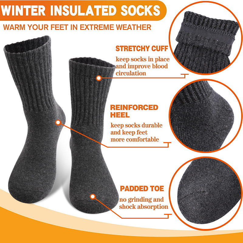 5 paires de chaussettes d'hive - Thermal Sock Winter avis et prix